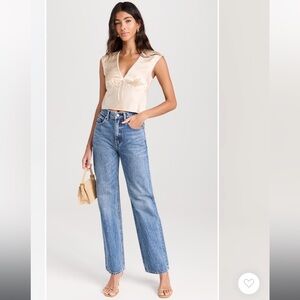 RE/Done Straight Leg Jeans